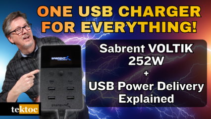USB Power Delivery Explained and a Review of the Sabrent VOLTIK 252W.