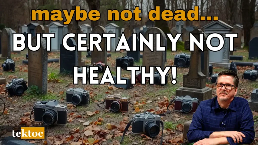 The digital camera market is on life support.