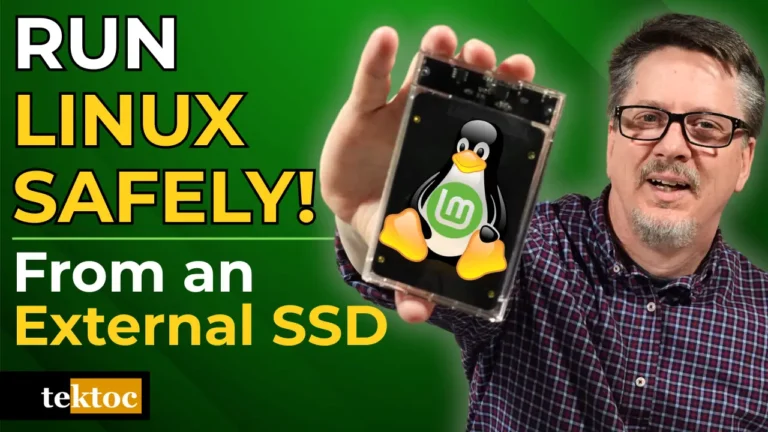 Run Linux Safely From an External SSD