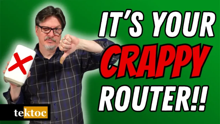 It's Your Crappy Router - ISP Router Problems