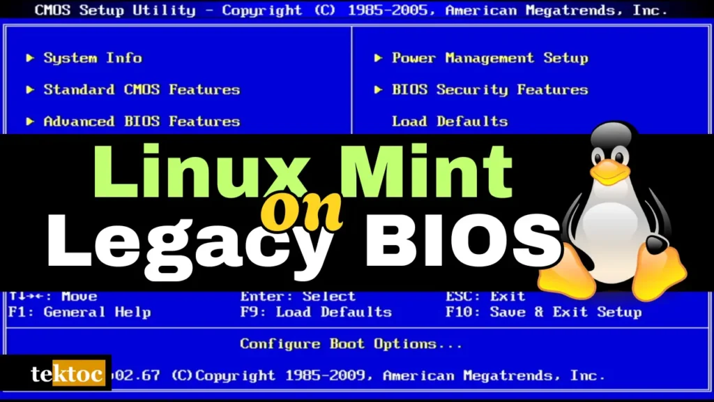 Install Linux Mint on a Computer With Legacy BIOS