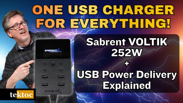 USB Power Delivery Explained and a Review of the Sabrent VOLTIK 252W.