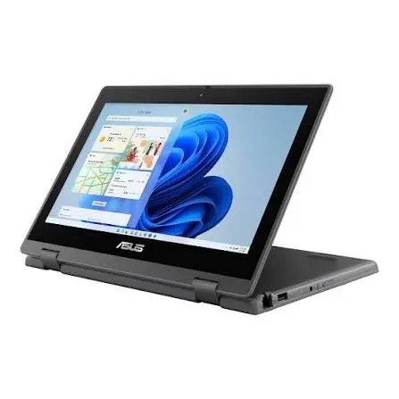 Asus BR1100F education-series rugged 2-in-1 laptop. Image is from ASUSTeK Computer Inc.